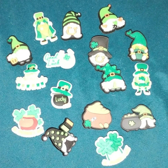 St Patrick's day choc/ shoe charms - Picture 2 of 2
